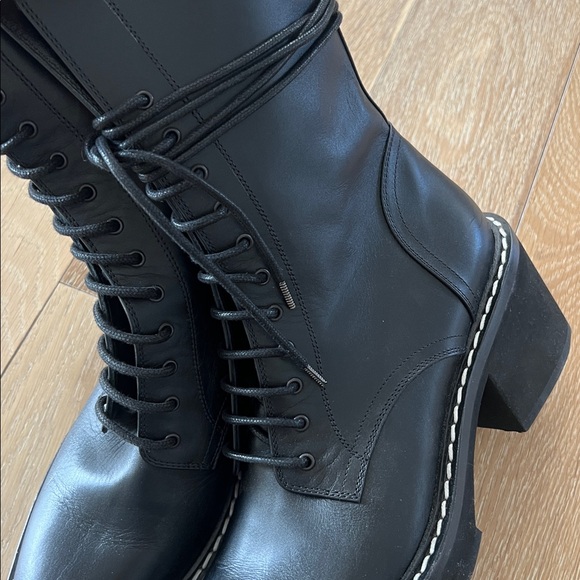KHAITE Cody Lace-Up Combat Boots - Picture 8 of 12